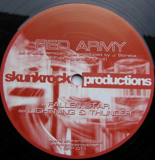 Red Army : Fallen Star / Lightning & Thunder (12")