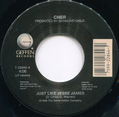 Cher : Just Like Jesse James (7", Single, Spe)