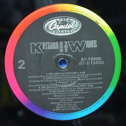 Katrina And The Waves : Katrina And The Waves (LP, Album, Jac)