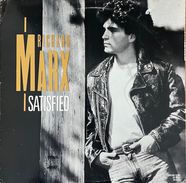 Richard Marx : Satisfied (12", Single, Promo)
