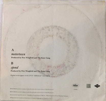 The Kane Gang : Motortown (7", Single)