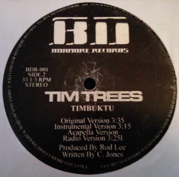 Tim Trees : Bank Roll / Timbuktu (12")