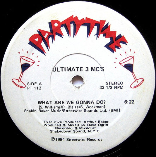 Ultimate 3 MC's : What Are We Gonna Do? (12")