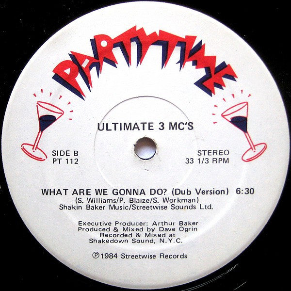 Ultimate 3 MC's : What Are We Gonna Do? (12")