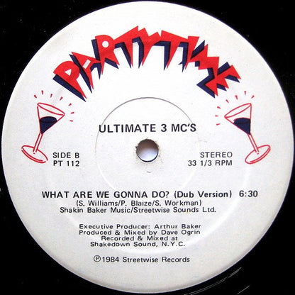 Ultimate 3 MC's : What Are We Gonna Do? (12")