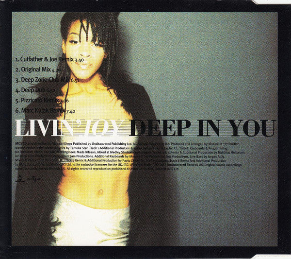 Livin' Joy : Deep In You (CD, Single, CD1)