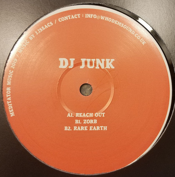 DJ Junk : Rare Earth EP (1992-1995) (12", EP)