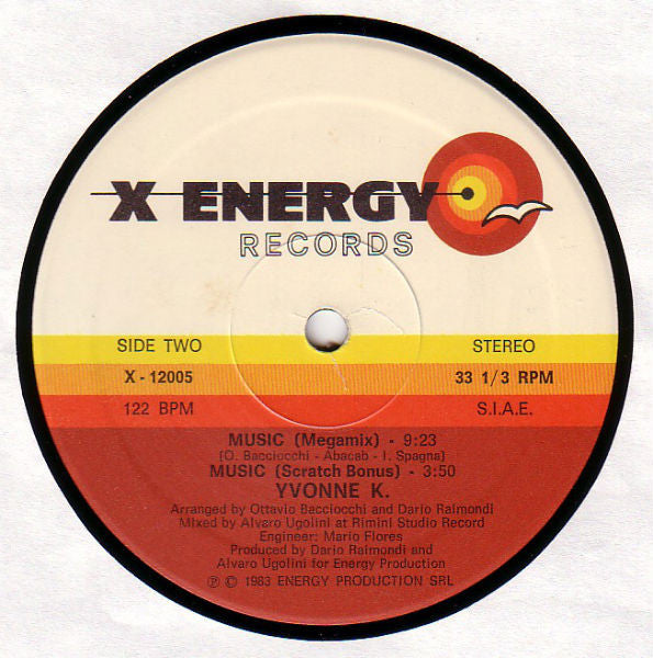 Yvonne K.* : I've Got The Music In Me (12")