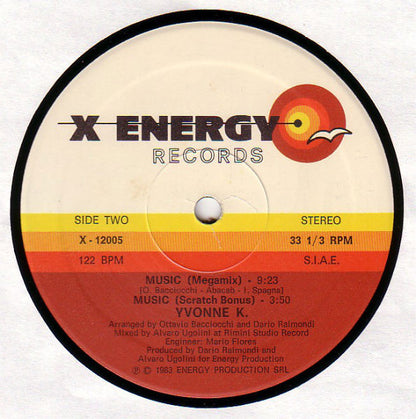 Yvonne K.* : I've Got The Music In Me (12")