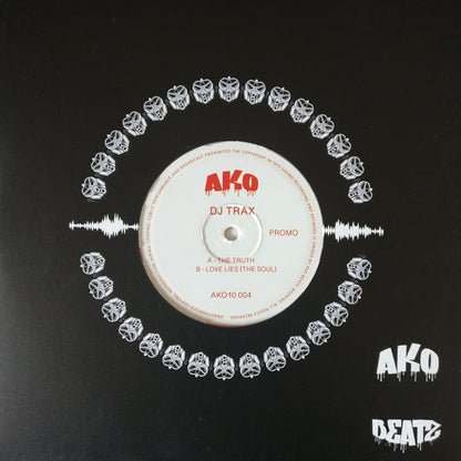 DJ Trax : The Truth / Love Lies (The Soul) (10", Promo, Red)