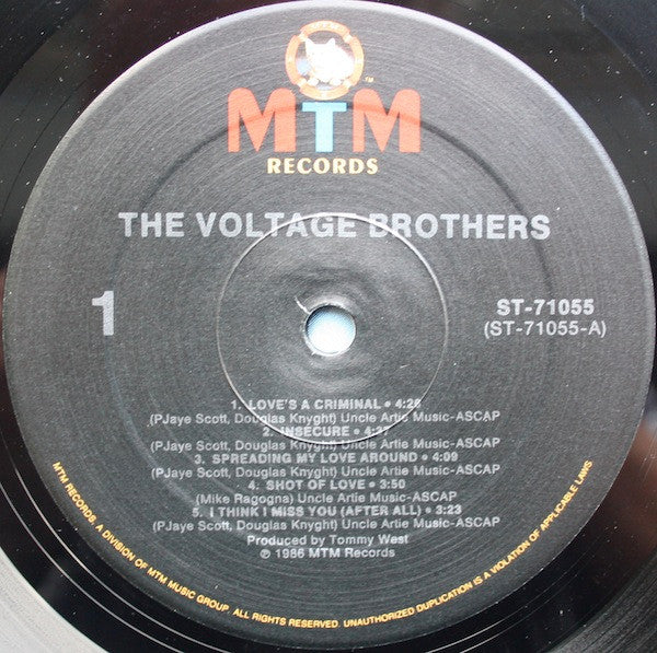 The Voltage Brothers : The Volt Age (LP, Album)