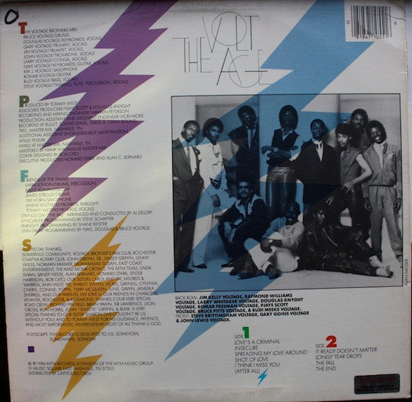 The Voltage Brothers : The Volt Age (LP, Album)