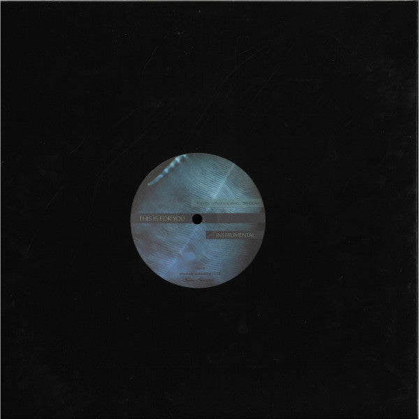 Theo Parrish With Maurissa Rose : This Is For You (12")