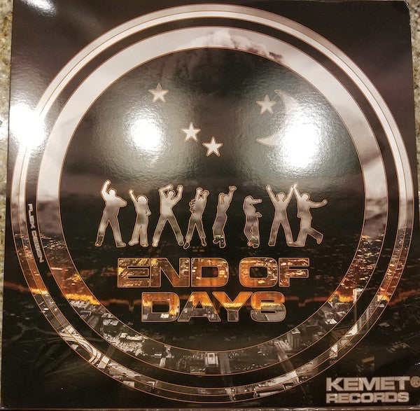 Various : End Of Days LP (3x12", Album, Col)
