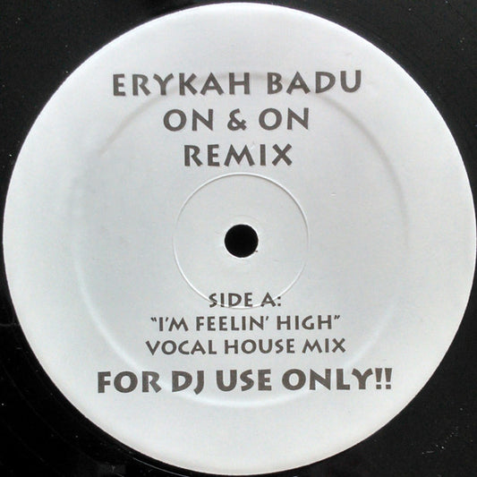 Erykah Badu : On & On (Remix) (12", Unofficial)