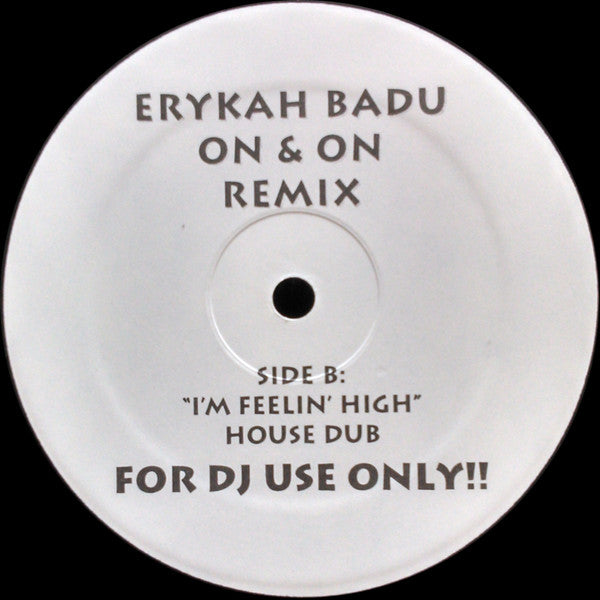 Erykah Badu : On & On (Remix) (12", Unofficial)
