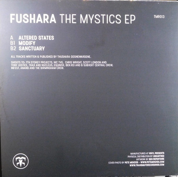 Fushara : The Mystics EP (12", EP, Ltd)