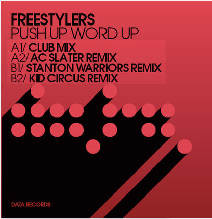 Freestylers : Push Up Word Up (12", Promo)