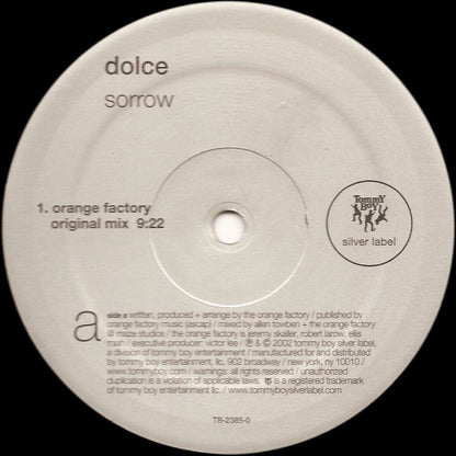 Dolce : Sorrow (12")