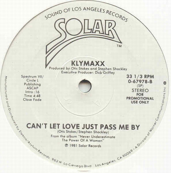 Klymaxx : Wild Girls (12", Promo)