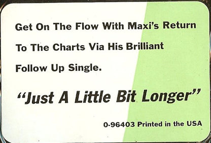 Maxi Priest : Just A Little Bit Longer (12", Single)
