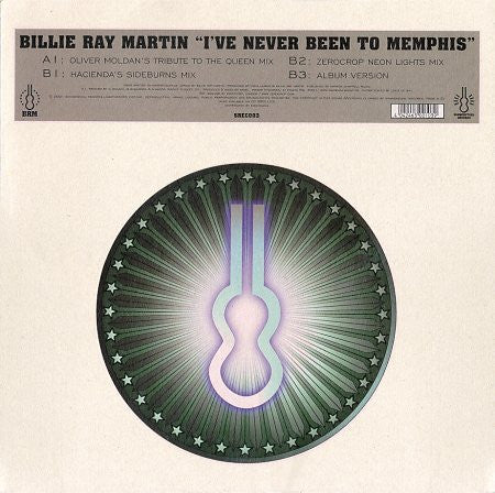 Billie Ray Martin : I've Never Been To Memphis (12")