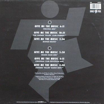 B.G. The Prince Of Rap : Give Me The Music (The Remixes) (12", Maxi)