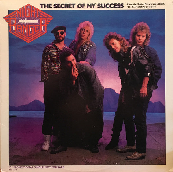 Night Ranger : The Secret Of My Success (12", Single, Promo)