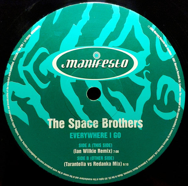 The Space Brothers : Everywhere I Go (12", 2/2)