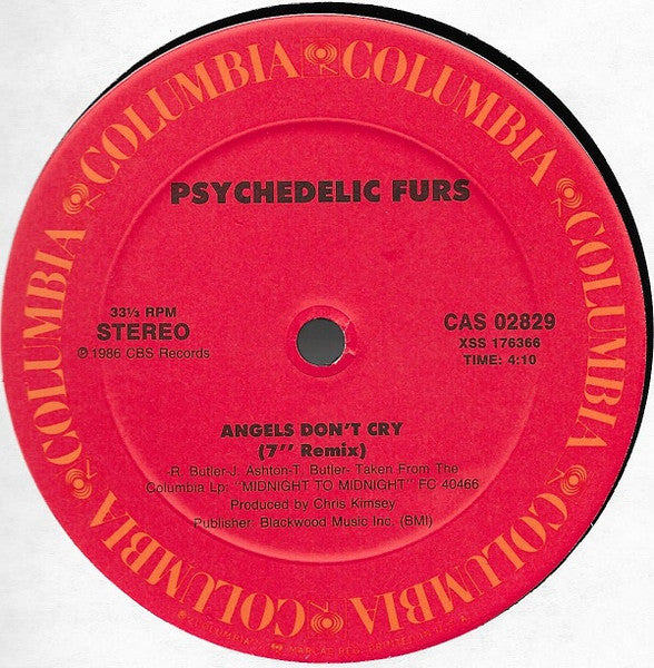 Psychedelic Furs* : Angels Don't Cry (12")