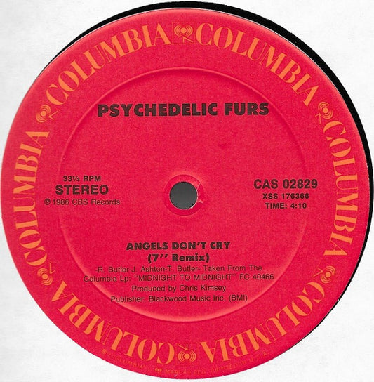 Psychedelic Furs* : Angels Don't Cry (12")
