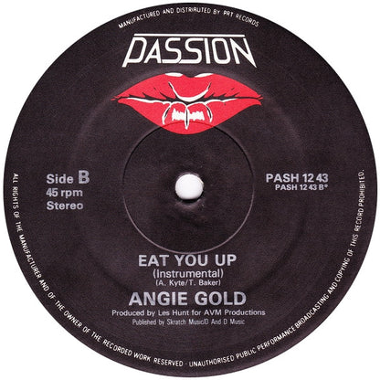 Angie Gold : Eat You Up (12")