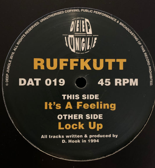 Ruffkutt* : Lock Up / It’s A Feeling  (12")