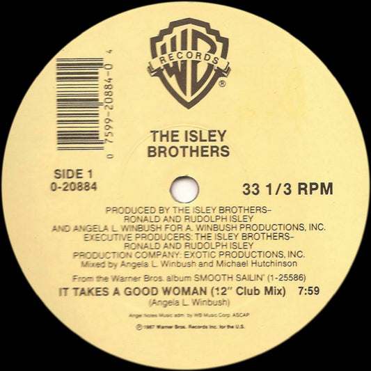 The Isley Brothers : It Takes A Good Woman (12")