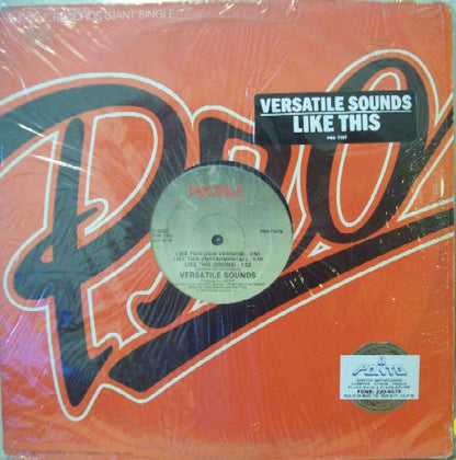 Versatile Sounds : Like This (12")