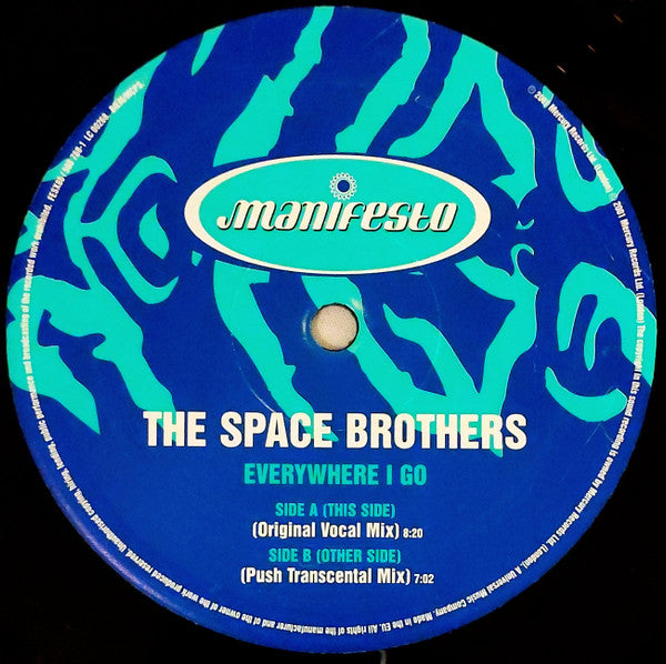 The Space Brothers : Everywhere I Go  (12", 1/2)
