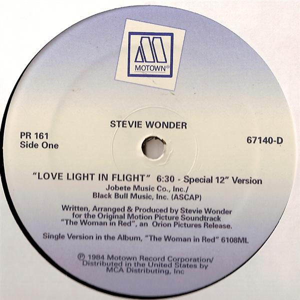 Stevie Wonder : Love Light In Flight (12", RE)
