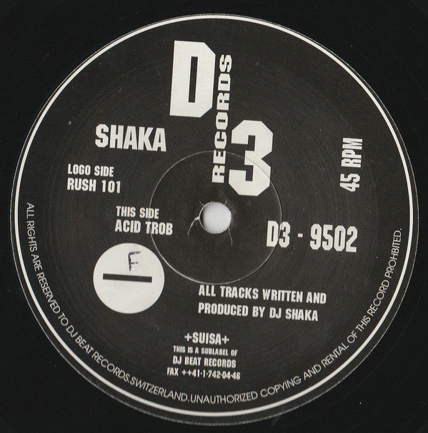 Shaka (5) : Untitled (12")
