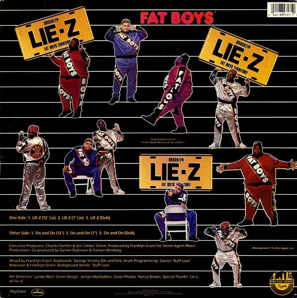 Fat Boys : Lie-Z (12")