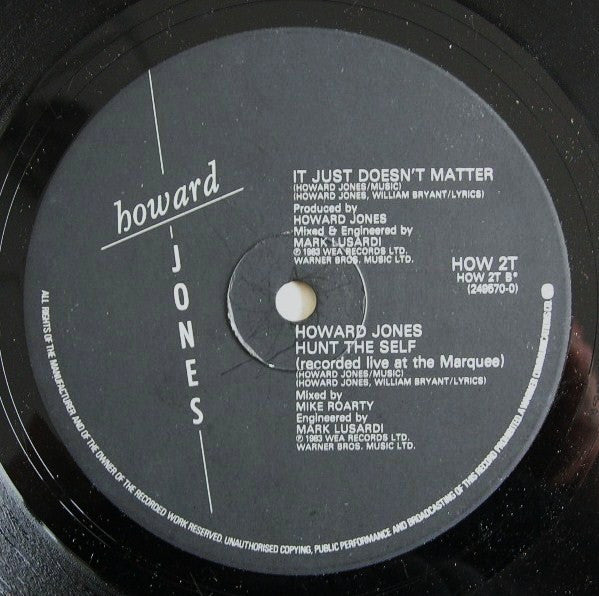 Howard Jones : What Is Love? (Extended Version) (12", Single)