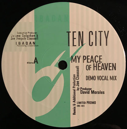 Ten City : My Peace Of Heaven (12", Ltd, Promo)