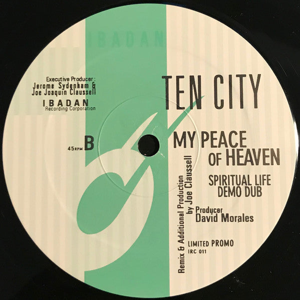 Ten City : My Peace Of Heaven (12", Ltd, Promo)