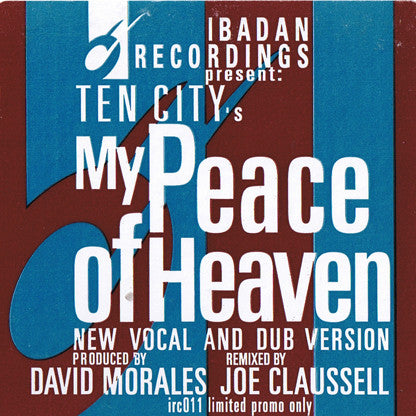Ten City : My Peace Of Heaven (12", Ltd, Promo)