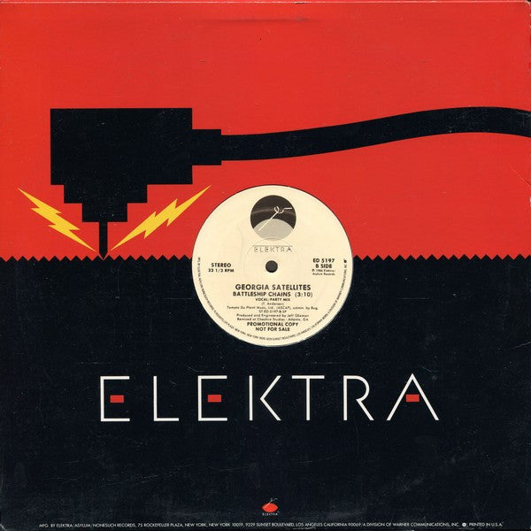 Georgia Satellites* : Battleship Chains (12", Single, Promo)