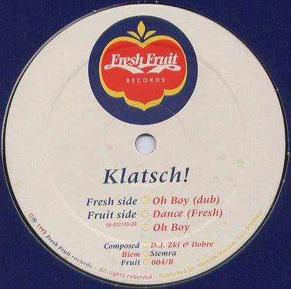 Klatsch! : Oh Boy (Remix) / Dance (Remix) (12")