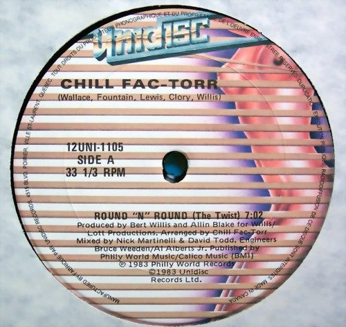 Chill Fac-Torr : Round "N" Round (The Twist) (12")