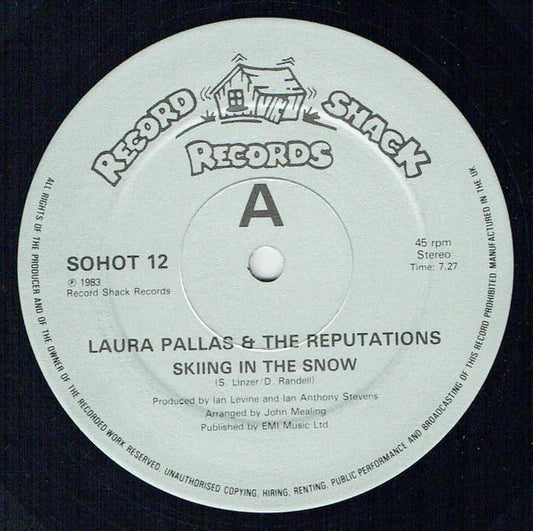 Laura Pallas & The Reputations (2) : Skiing In The Snow (12")