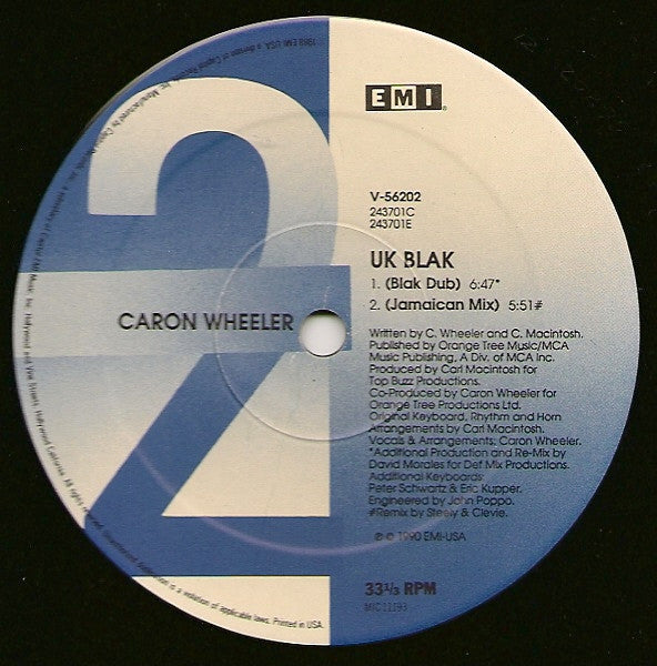 Caron Wheeler : UK Blak (12")