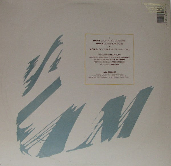 Slam Slam : Move (12", Single, Glo)