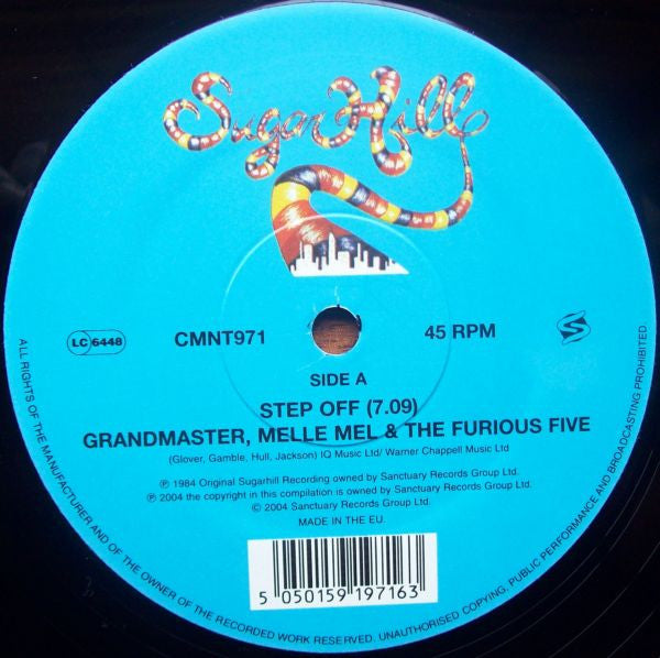 Grandmaster Flash, Melle Mel And The Furious Five : Step Off / Pump Me Up (12")